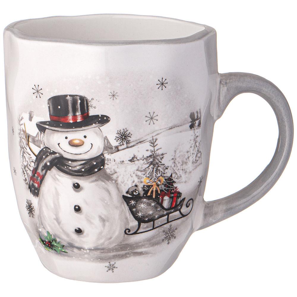 Кружка Agness С Новым Годом 11,7x8,8x9,9см 300мл 358-2250