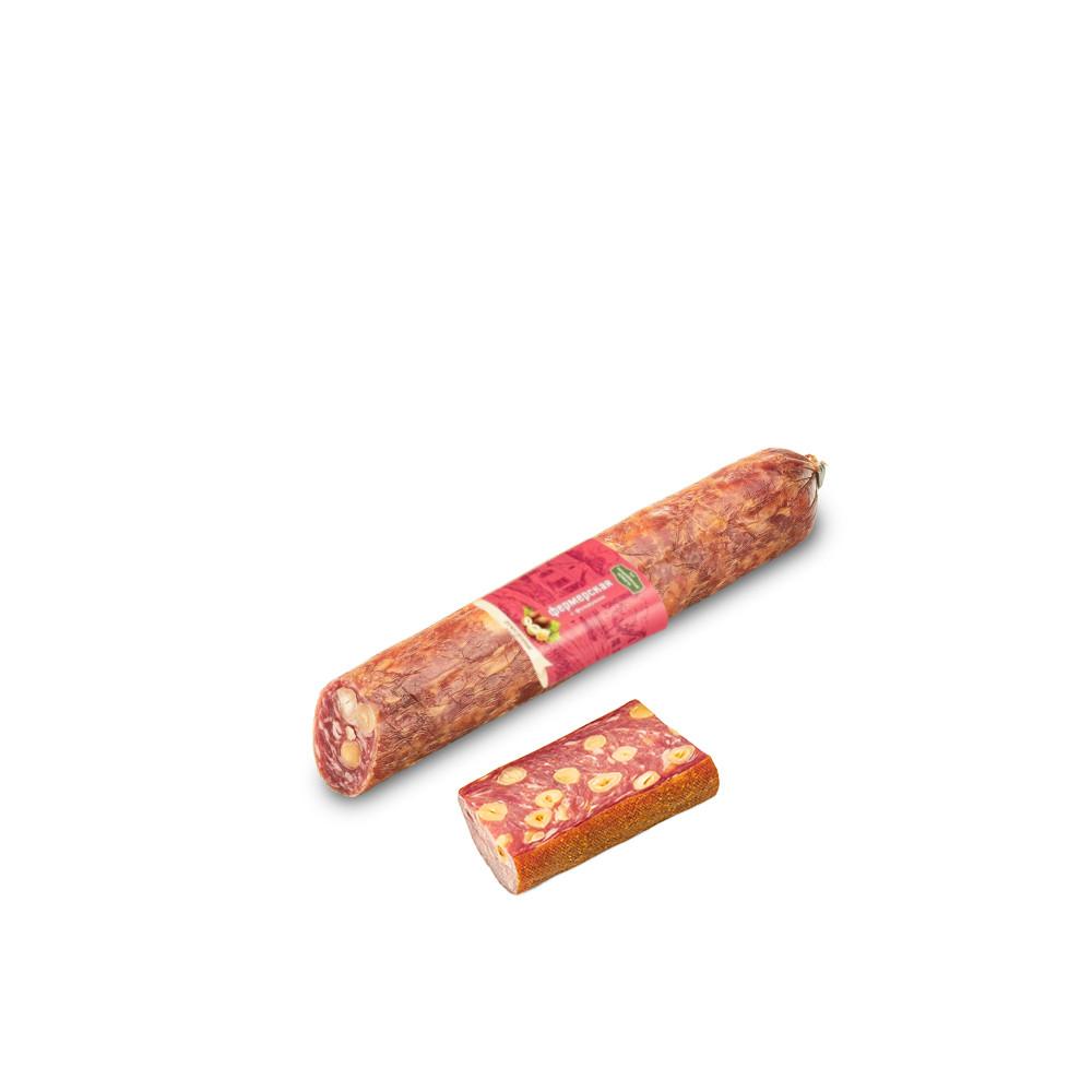 Колбаса с/в Фермерская с фундуком Починковские колбасы кг