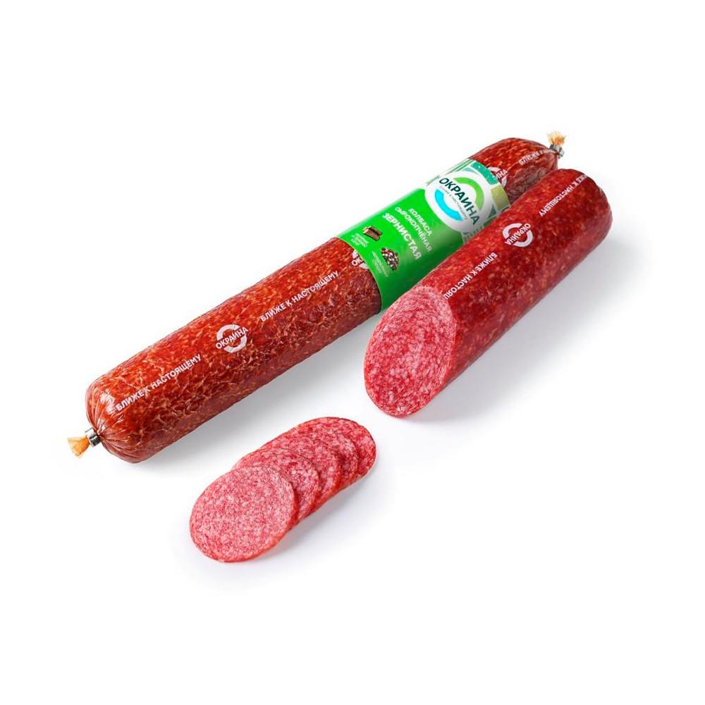 Колбаса с/к п/сух Окраина Зернистая кг