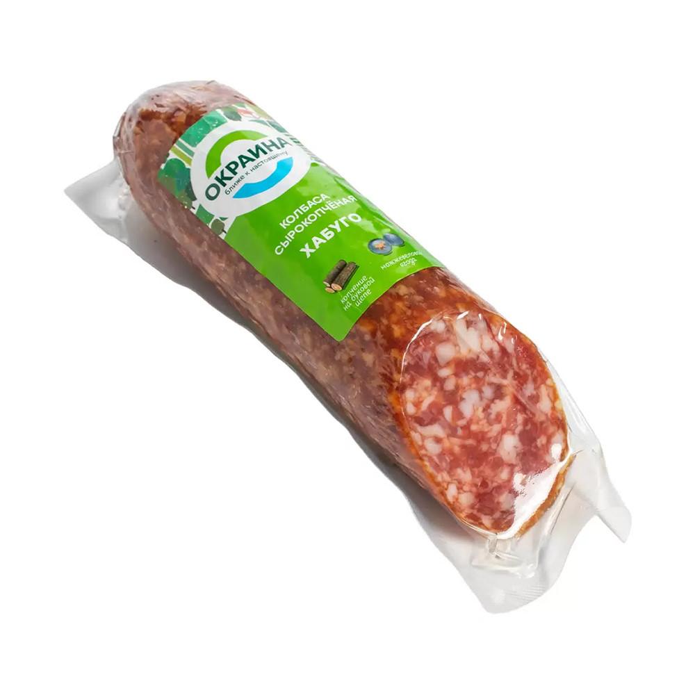 Колбаса с/к п/сух Окраина Хабуго порционная