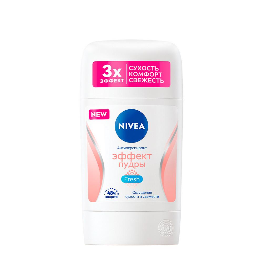 Дезодорант Nivea Эффект пудры Fresh 50мл стик женский