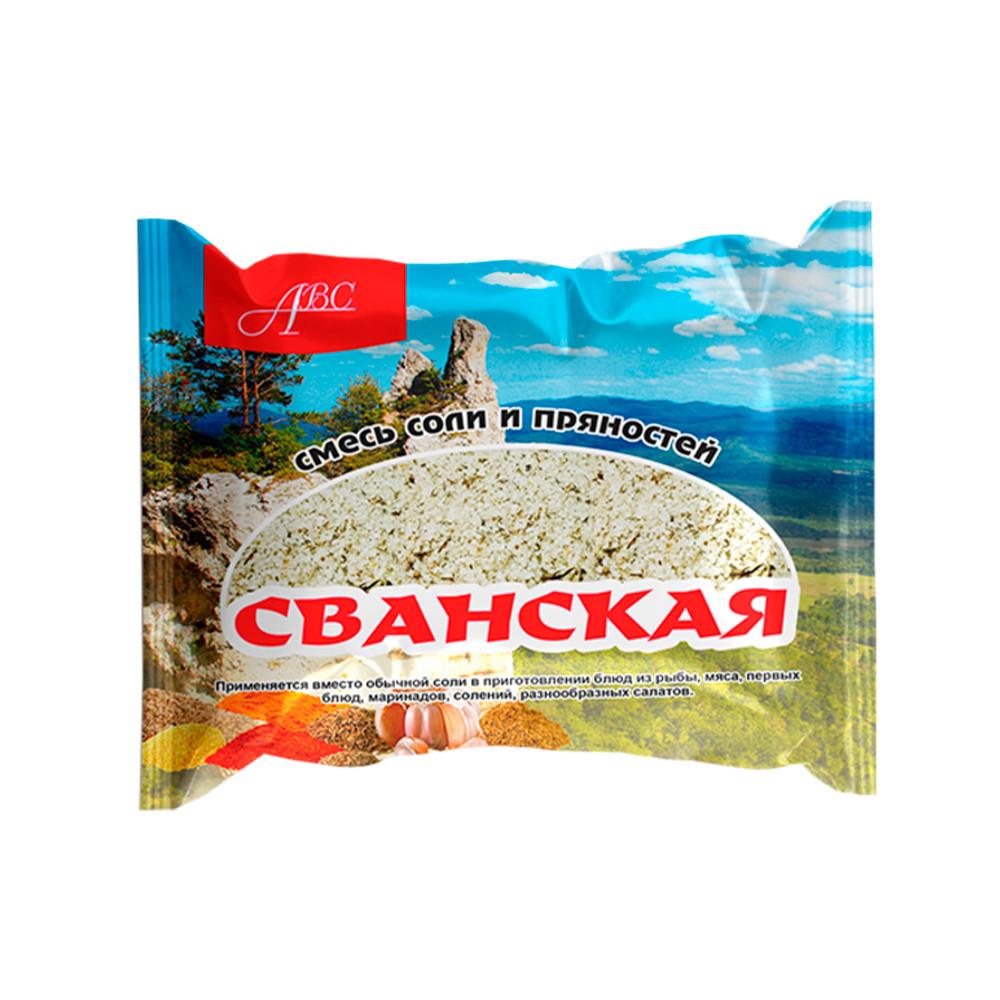 Соль пищевая АВС Продукт сванская пакет 450гр