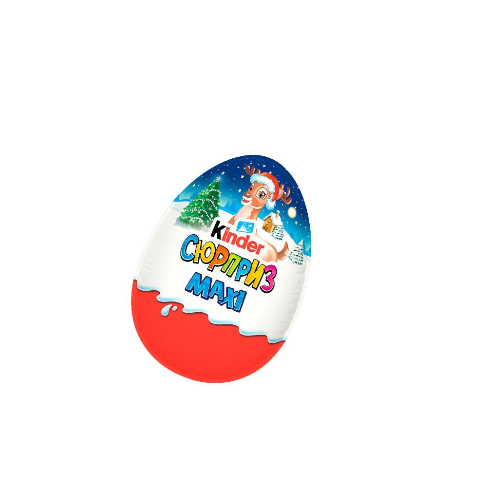 Яйцо шоколадное Kinder MAXI с игрушкой 100гр