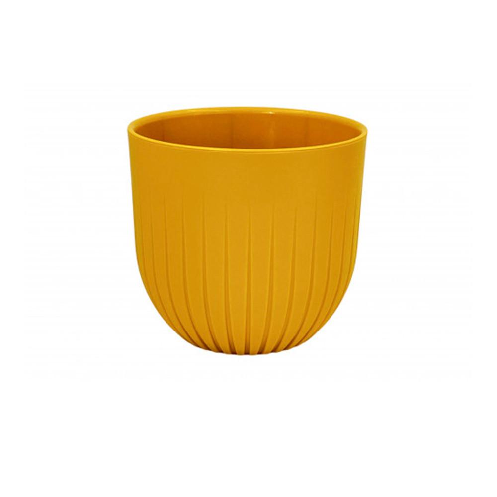 АЛЬФА пластик горшок с вкладкой д.13 н.12,5 1,4л