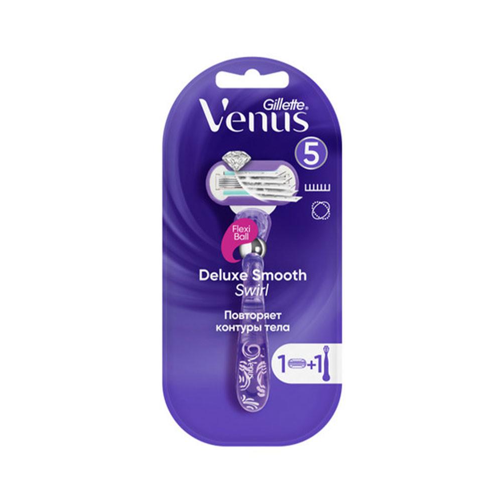 Станок для бритья женский Gillette Venus Swirl 1 сменная кассета