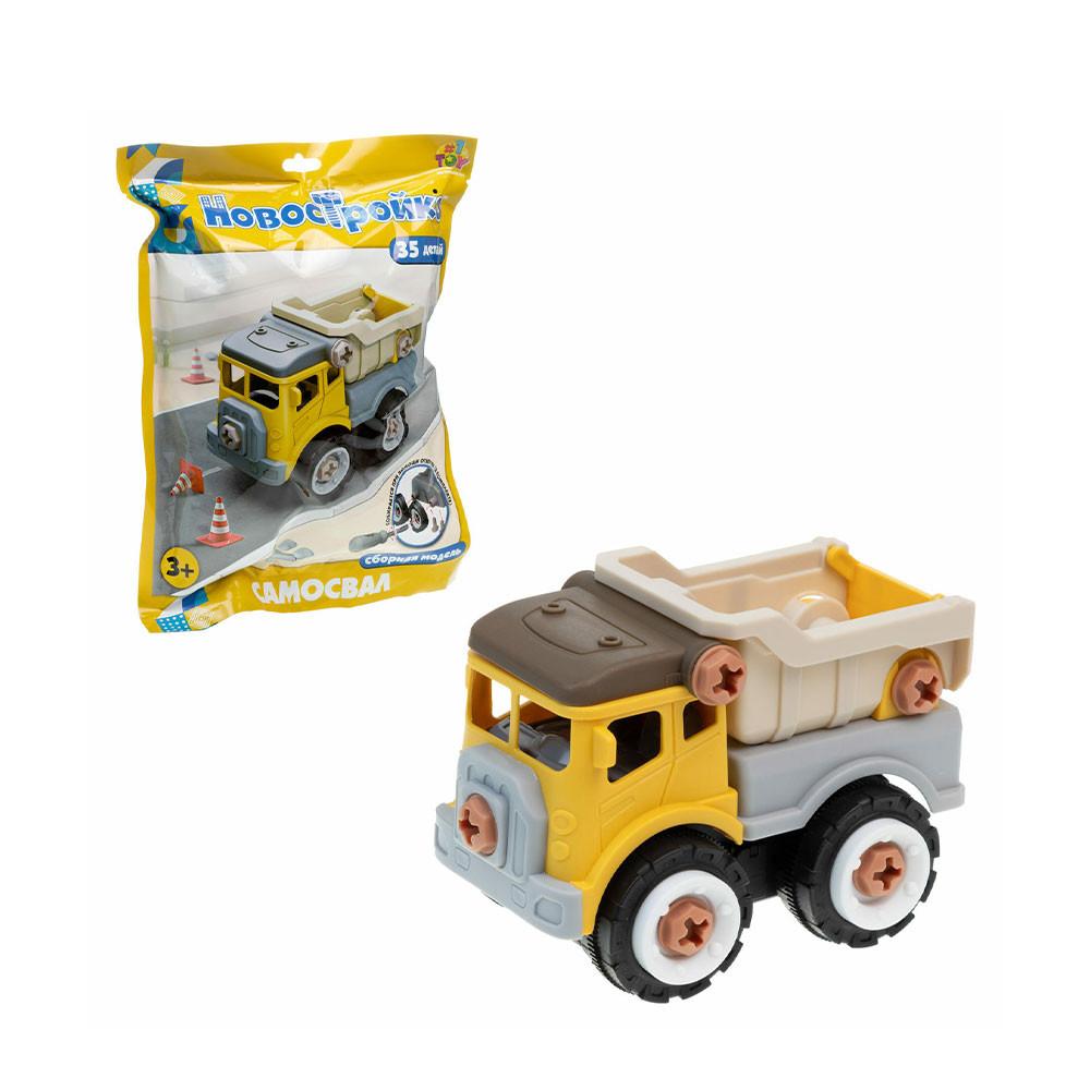 Набор 1TOY Новостройка Самосвал сборная модель 35 деталей