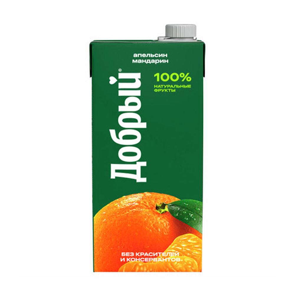 Сок Добрый Апельсин Мандарин 2л т/пак