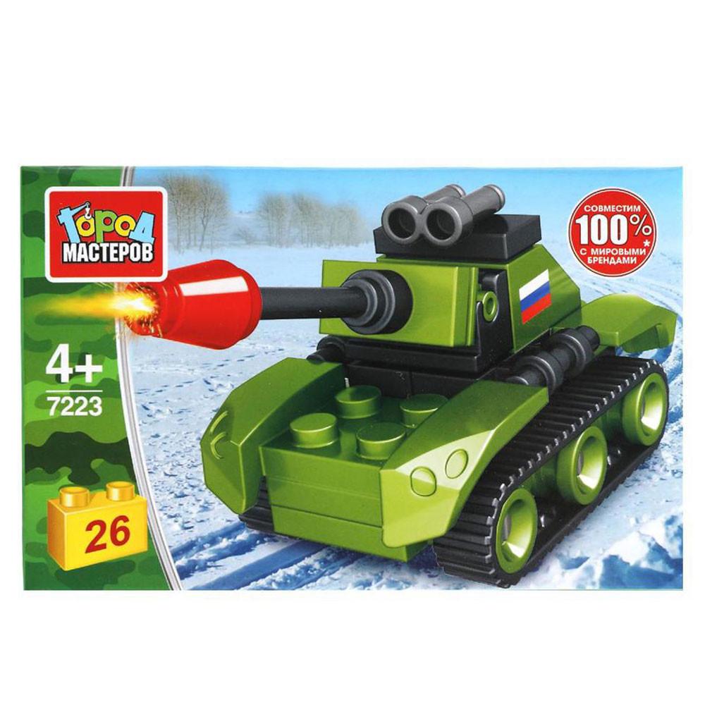 Конструктор Город мастеров Танк 26 деталей