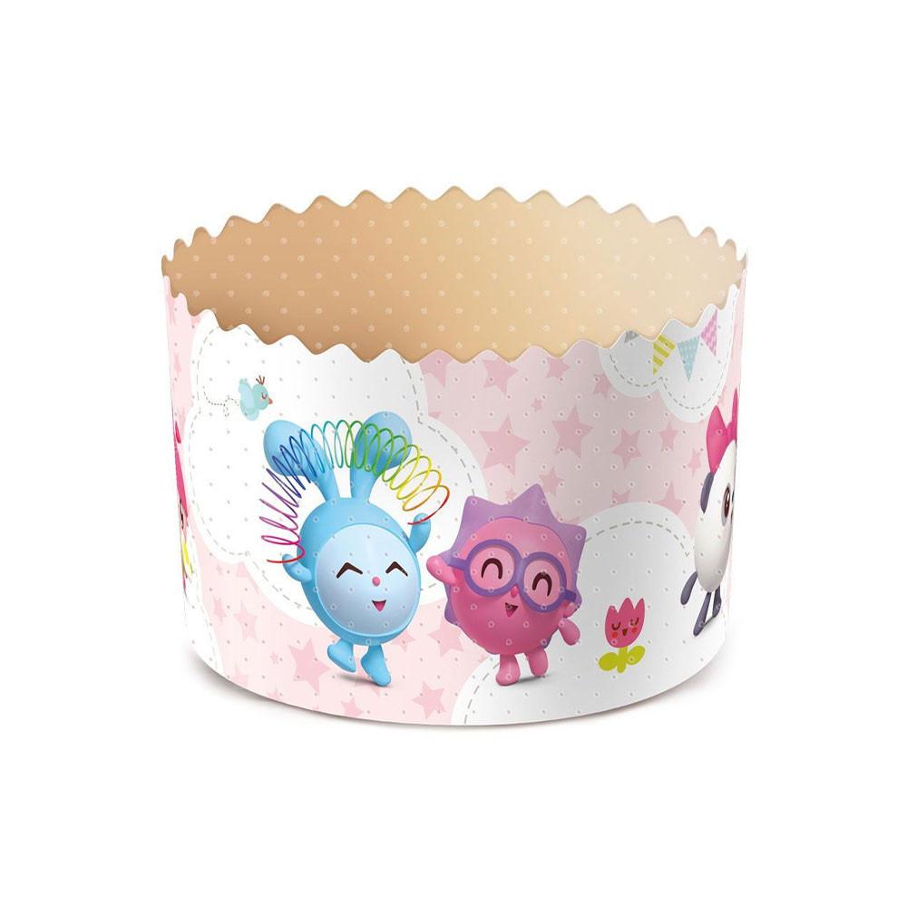 Формы для куличей бумажные Смешарики 60мм 8шт