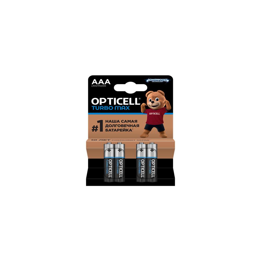 Батарейки Opticell Turbo Max AAA 4шт
