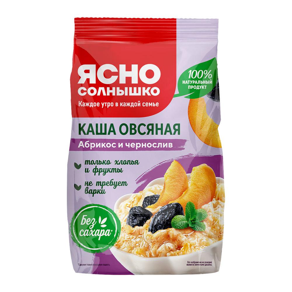 Каша овсяная Ясно Солнышко с абрикосом и черносливом 300гр