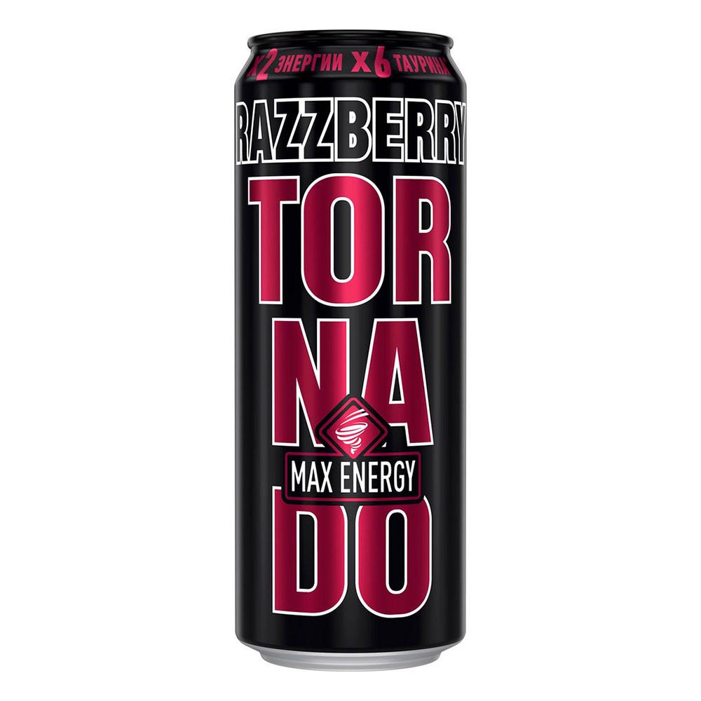 Напиток энергетический Tornado Max Razzberry 0,45л ж/б