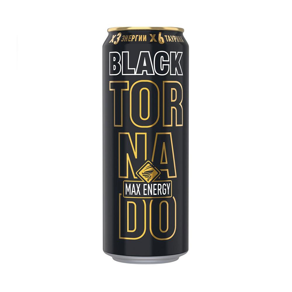 Напиток энергетический Tornado Max Black 0,45л ж/б