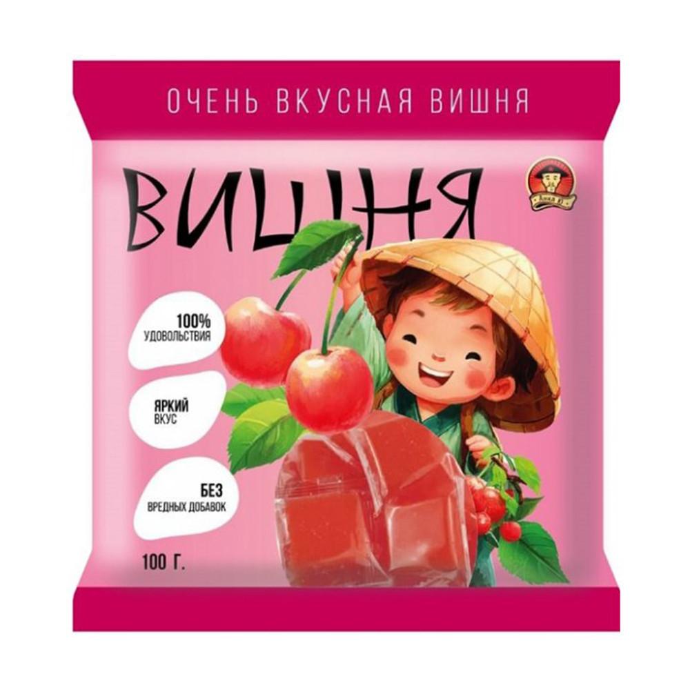 Конфеты жевательные АНКЛ Ю вишня 100гр