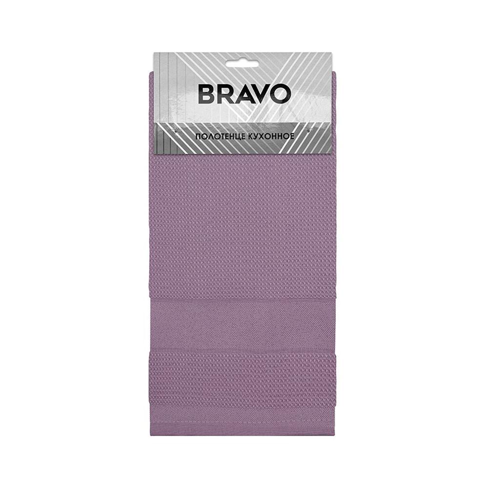 Полотенце кухонное BRAVO Палитра фиолетовый 40х60