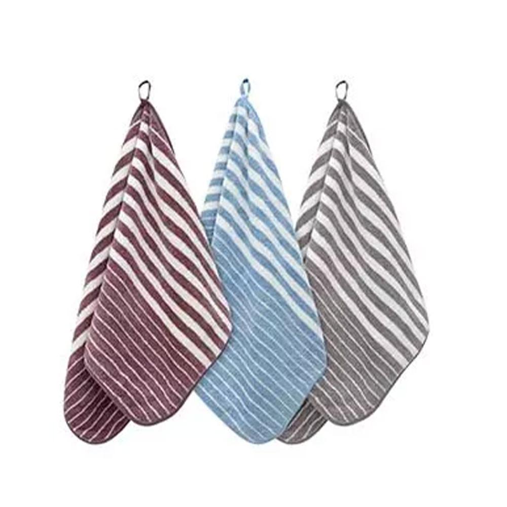 Полотенце кухонное BRAVO Страйп серый 35х75