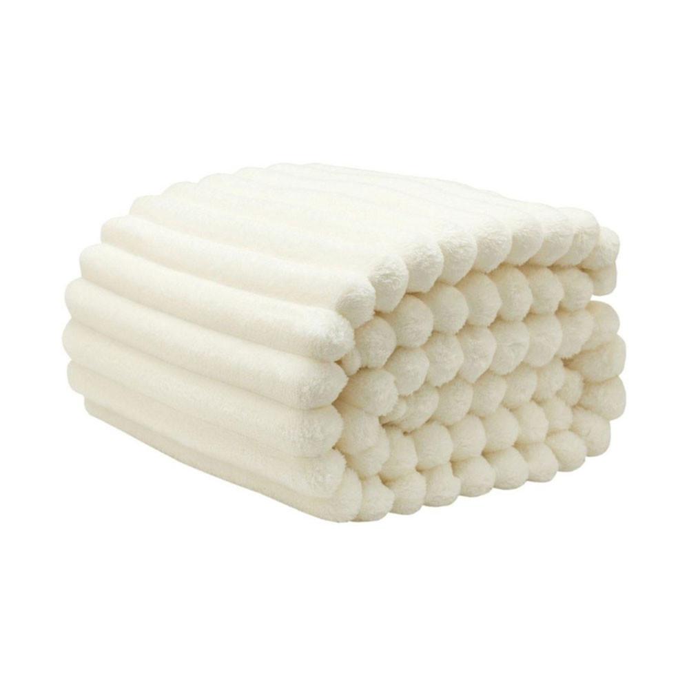 Покрывало Happy Family Волна №81 велсофт кремовый 200х220