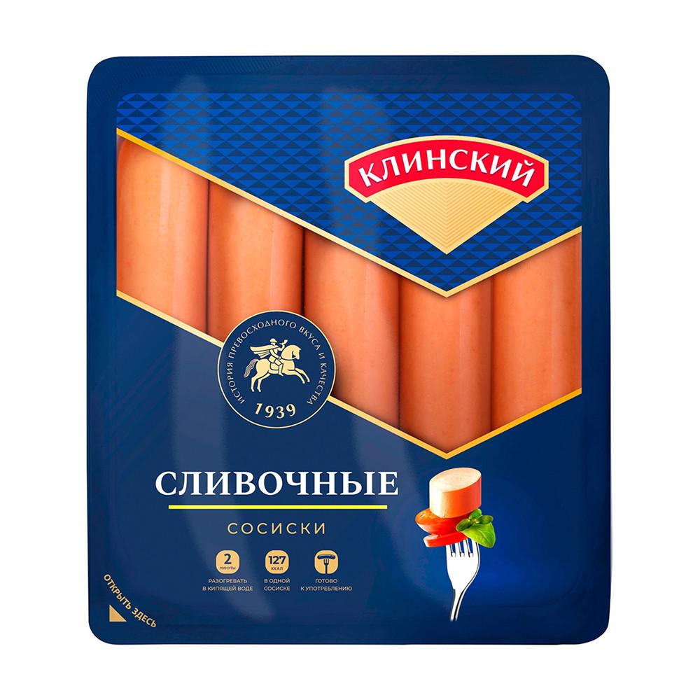 Сосиски Сливочные Клинский МК ц/о 410гр