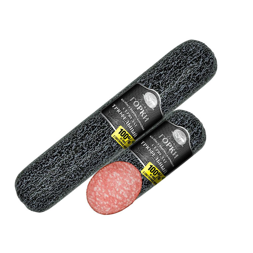 Колбаса в/к Сервелат Трюфельный Ближние Горки в/у срез 300гр