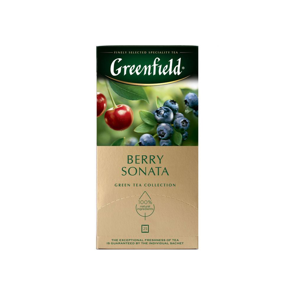 Чай зеленый Greenfield Berry Sonata 25пак