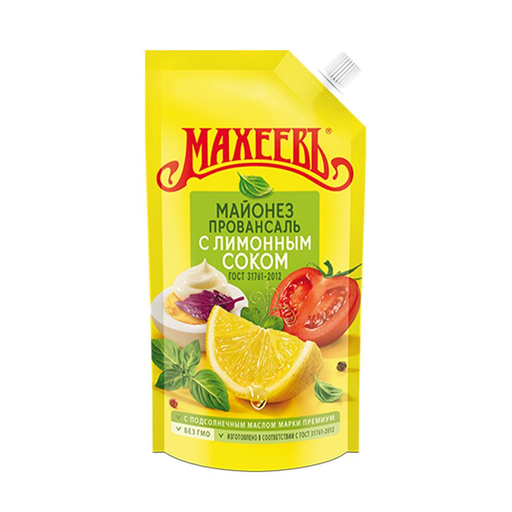Майонез Махеевъ Провансаль с лимонным соком 67% 190гр