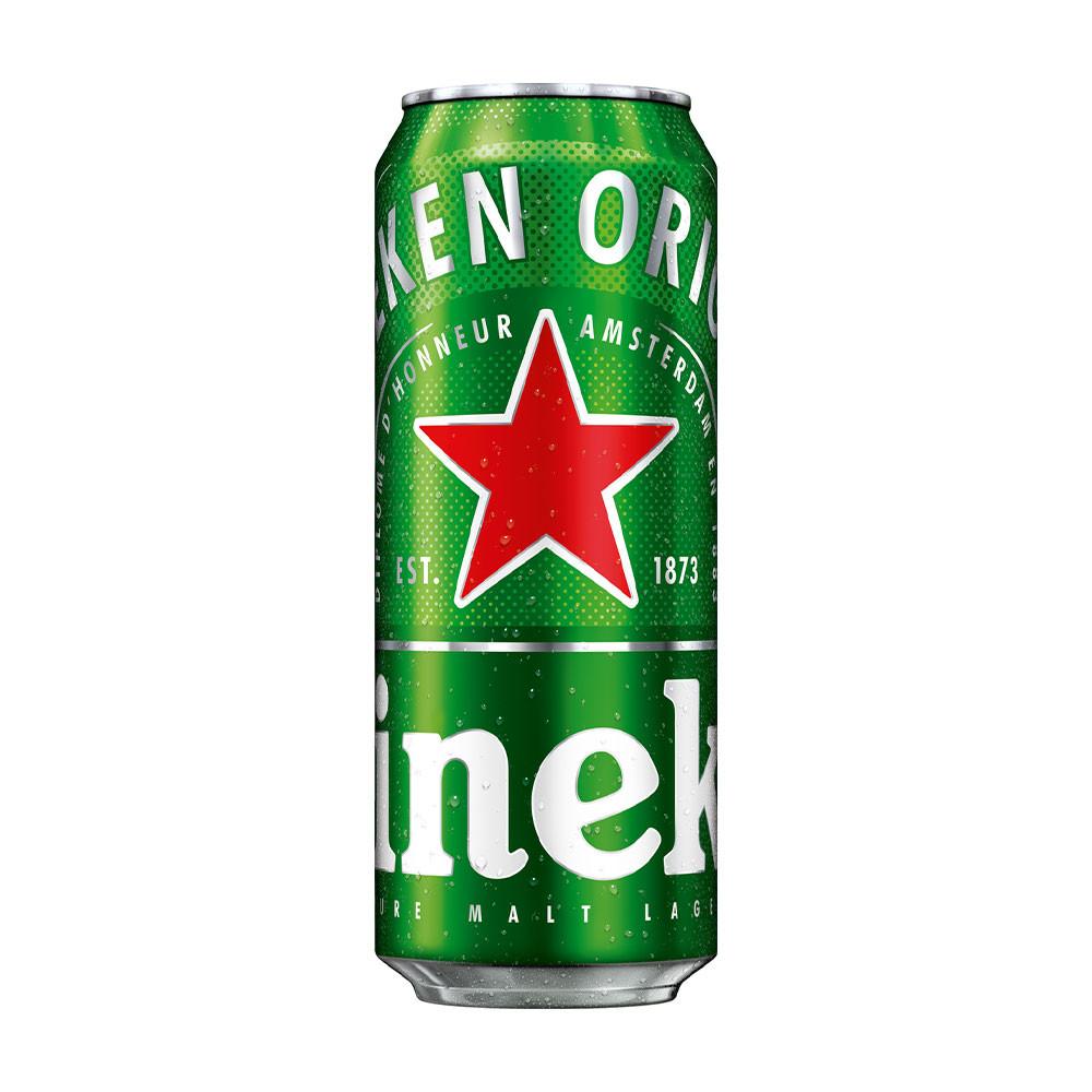 Пиво Хейнекен светлое пастер фильтр 0,5л 5% ж/б Нидерланды