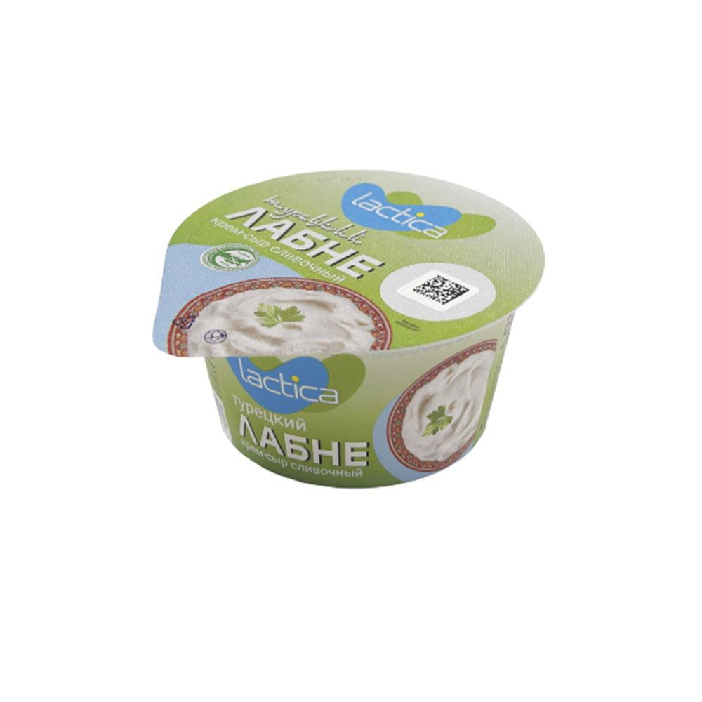БЗМЖ Крем-сыр сливочный Lactica Лабне Турецкий 60% 130гр