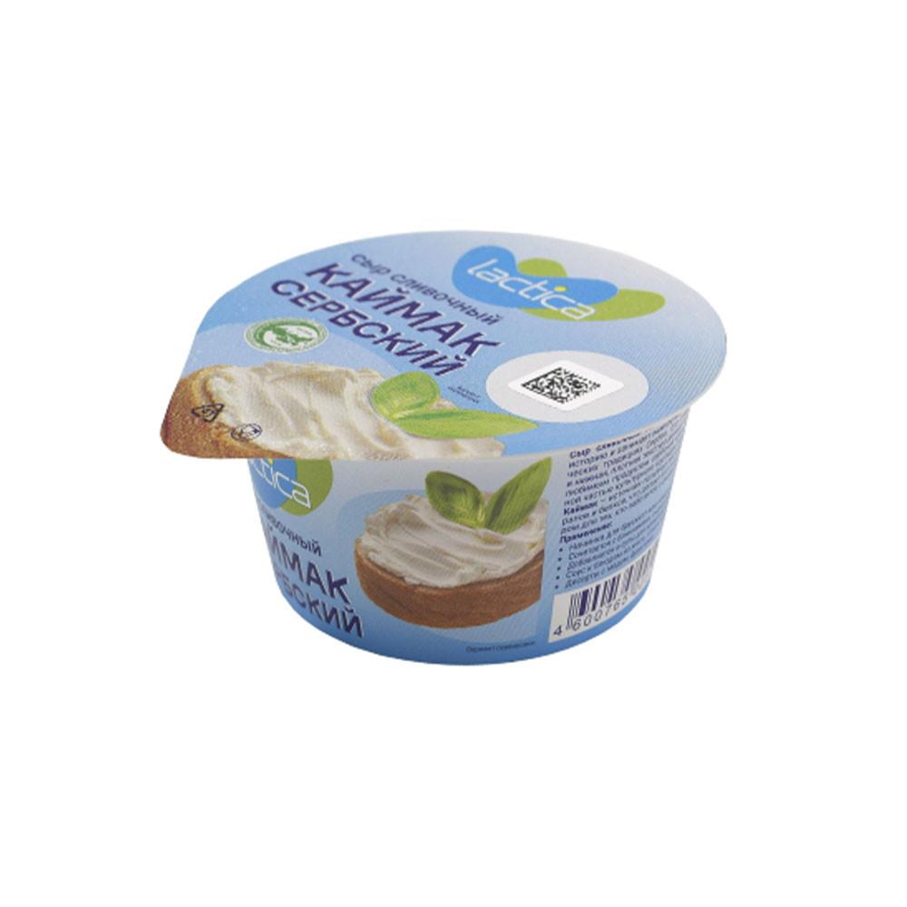 БЗМЖ Сыр сливочный Lactica Каймак Сербский 70% 130гр