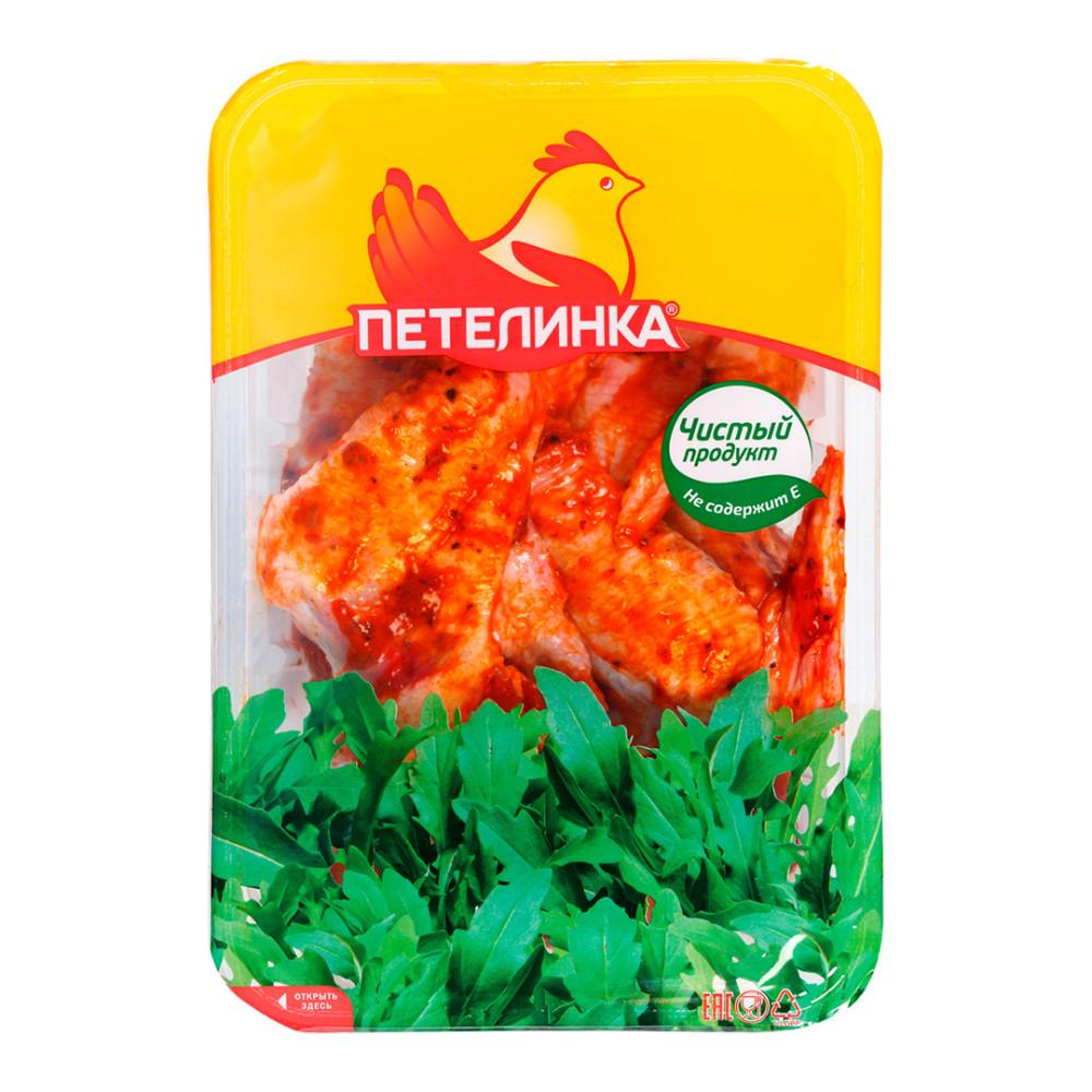 Крыло куриное в маринаде "Барбекю""Петелинка" кг