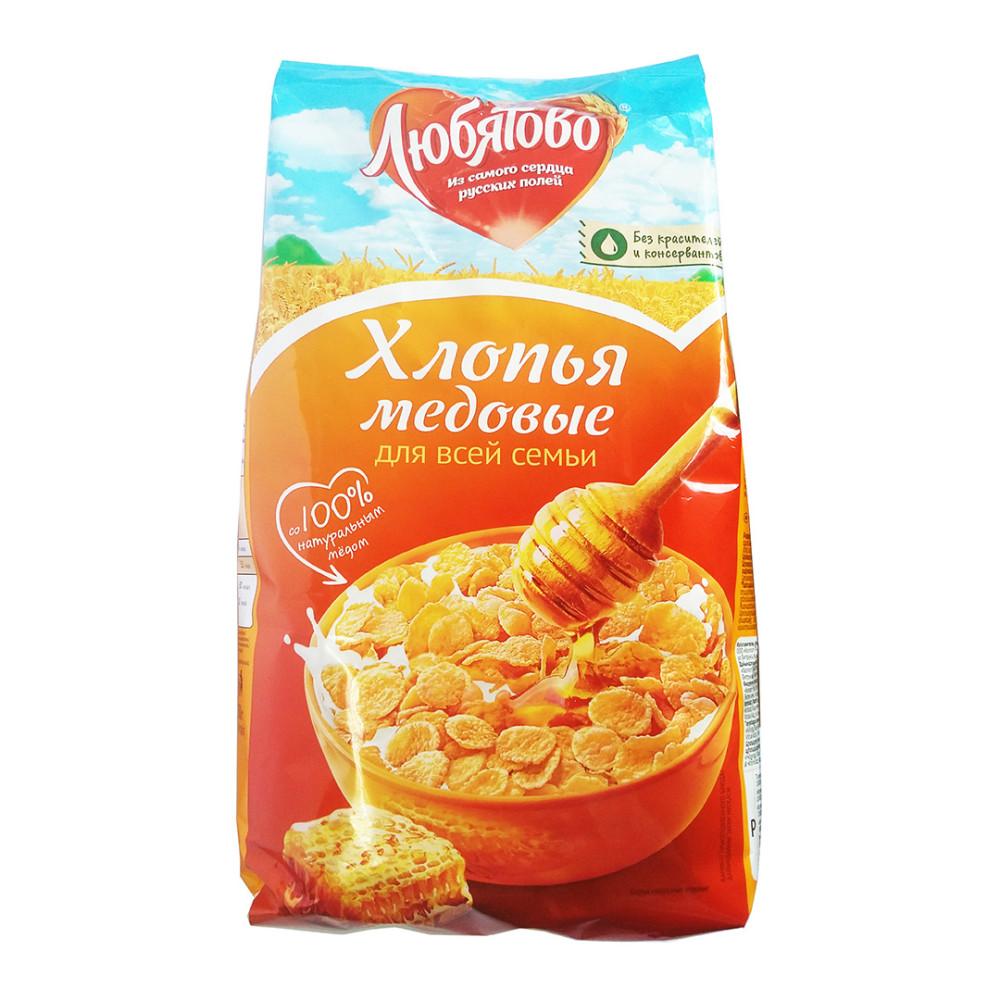 Готовый завтрак Любятово хлопья кукурузные 600гр