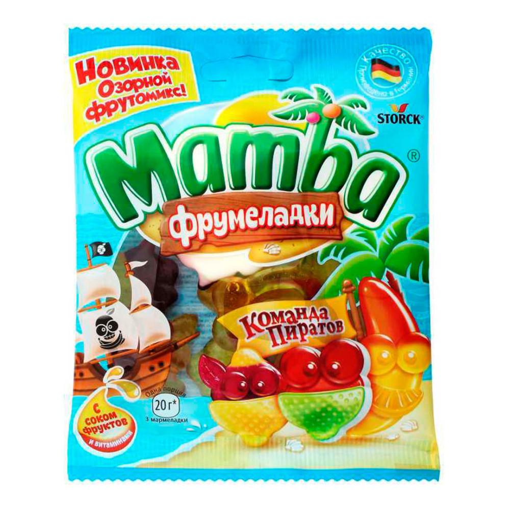 Мармелад жевательный Mamba Фрумеладки Команда пиратов 70гр