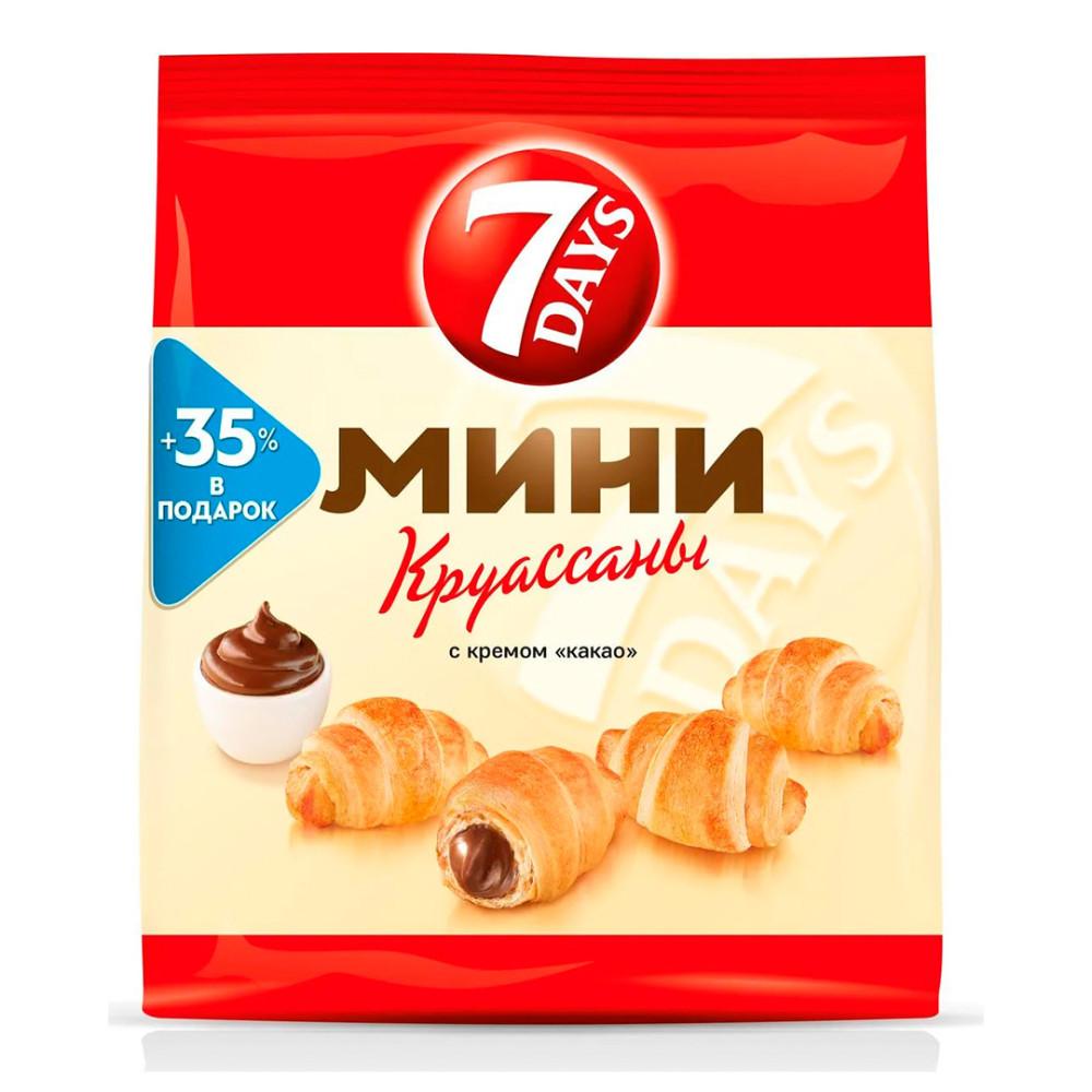 Круассаны-мини 7 Days с кремом какао 265-300гр