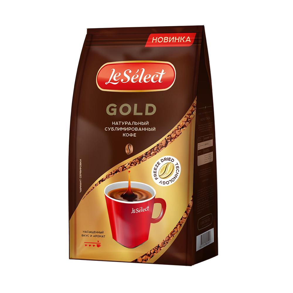 Кофе растворимый Le Select Gold пакет 75гр