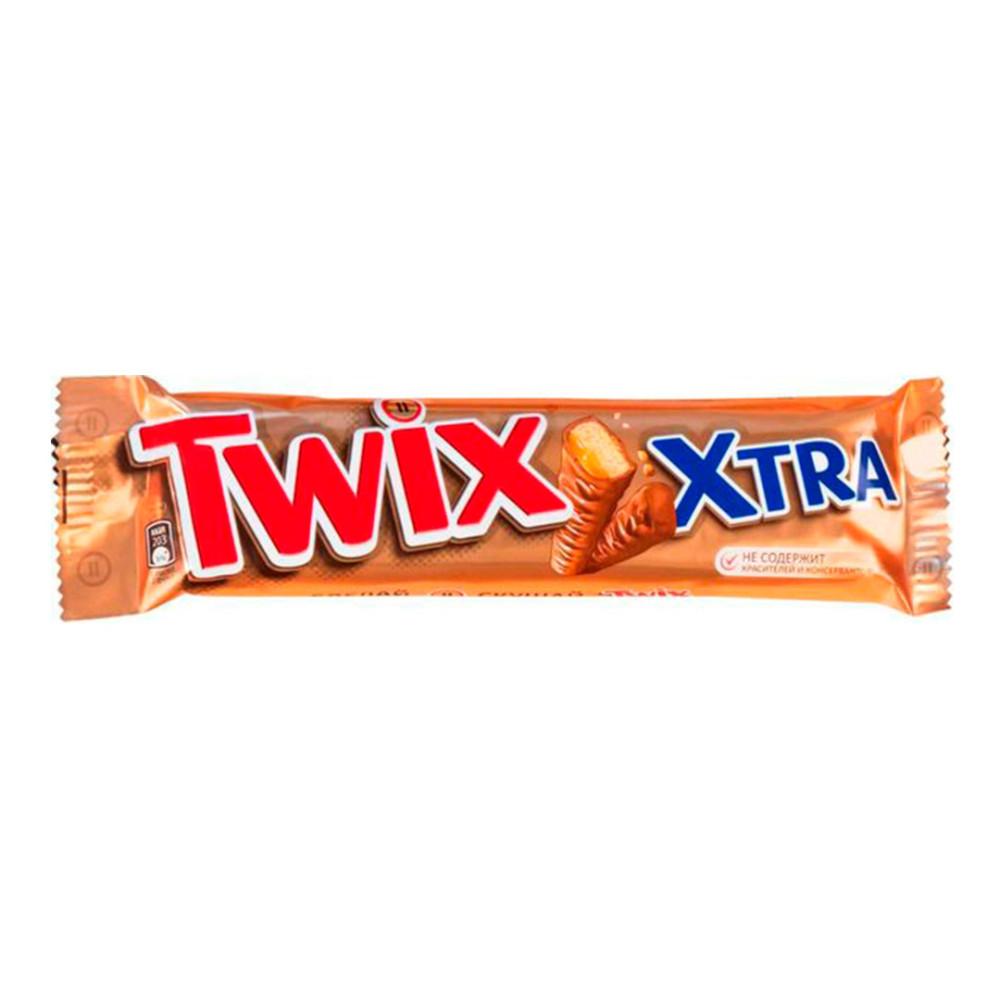 Батончик шоколадный Twix Xtra 82гр