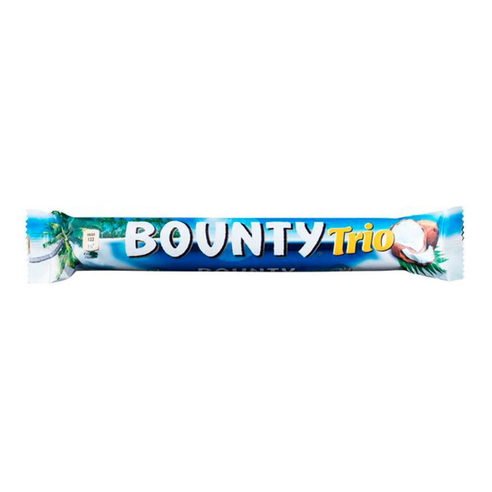 Батончик шоколадный Bounty Trio 82,5гр