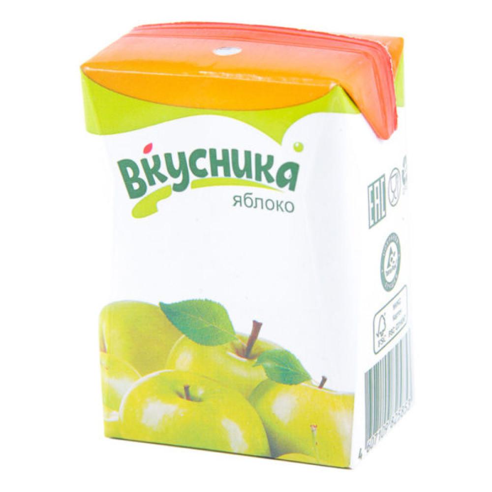 Напиток сокосодержащий Вкусника Яблоко 0,2л