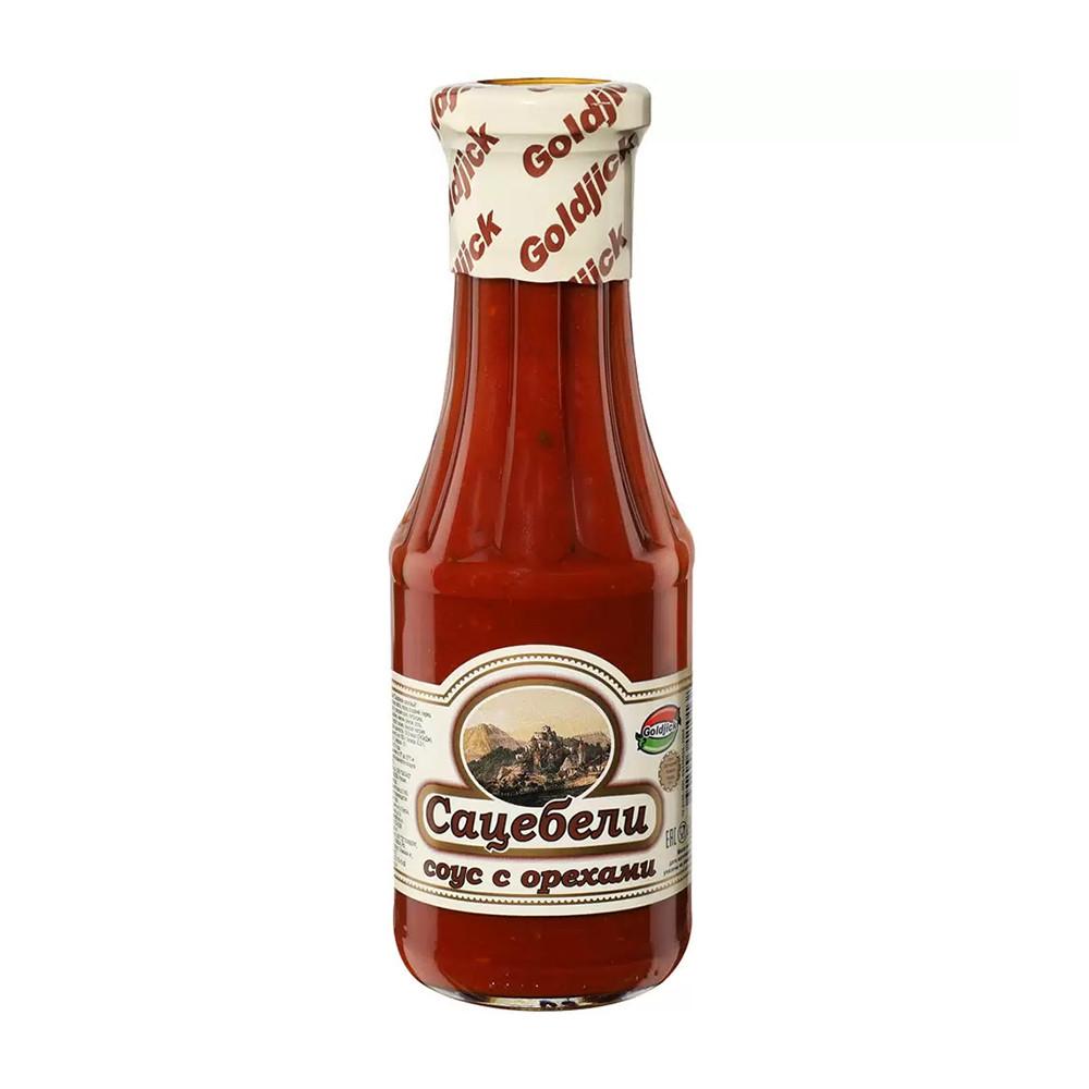 Соус Goldjick сацебели ореховый ст/б 330гр