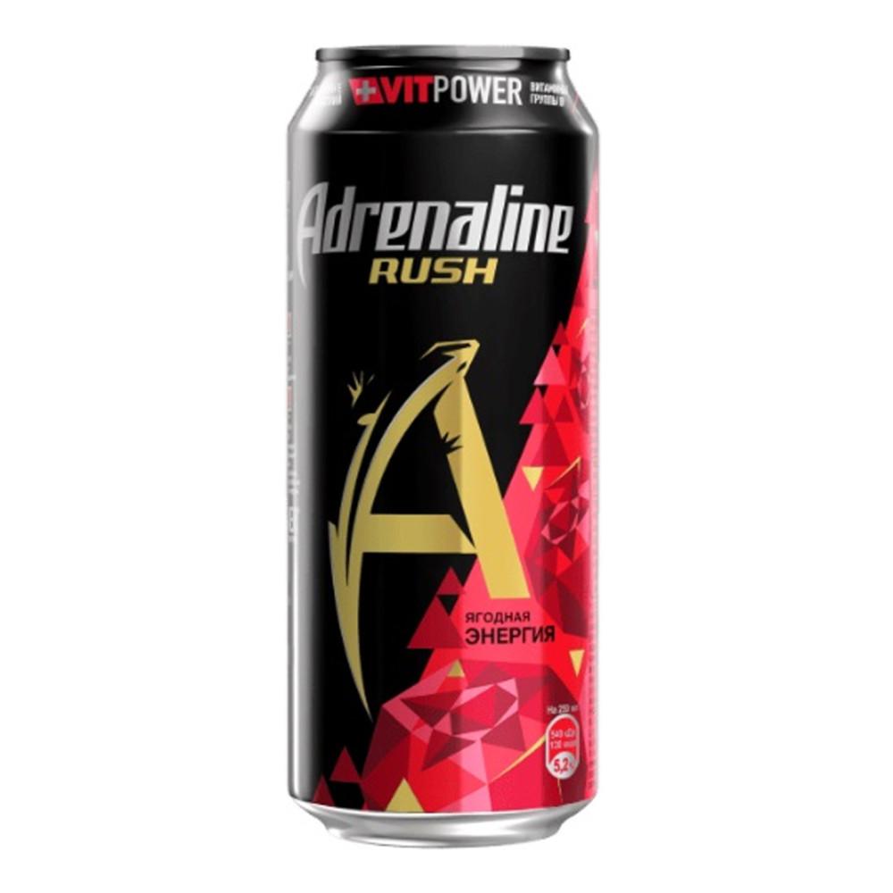 Напиток энергетический Адреналин Ред Энерджи 0,449л ж/б