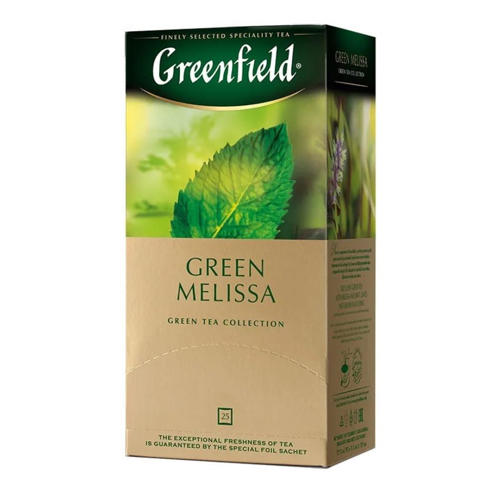 Чай зеленый Greenfield Green Melissa 25пак