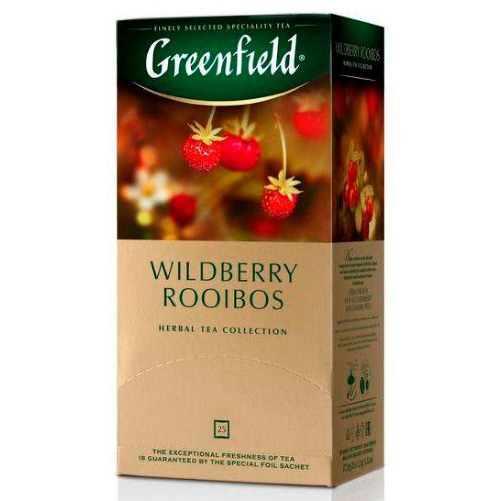 Чай черный Greenfield Wildberry Rooibos 25пак