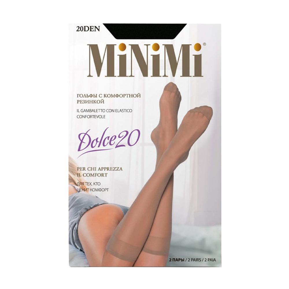 Гольфы MINIMI Nero DOLCE 20 (2 пары)