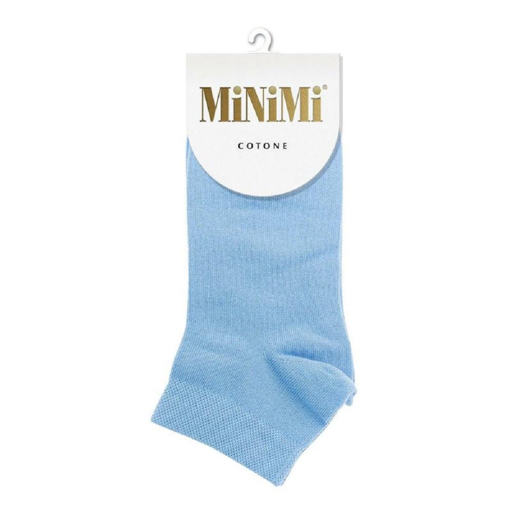 Носки жен.MINIMI  COTONE 1201 Blu Сhiaro 35/38