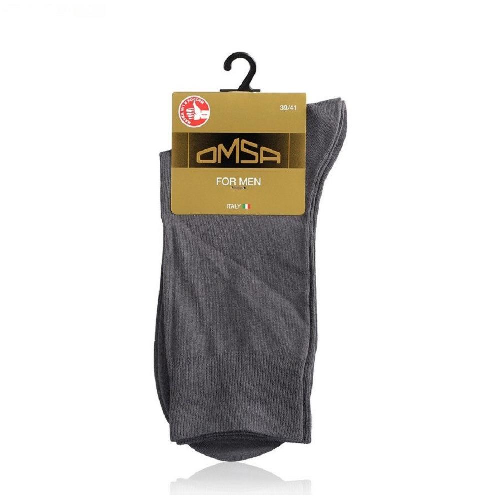 Носки мужские OMSA CLASSIC 203 Grigio Scuro 45-47
