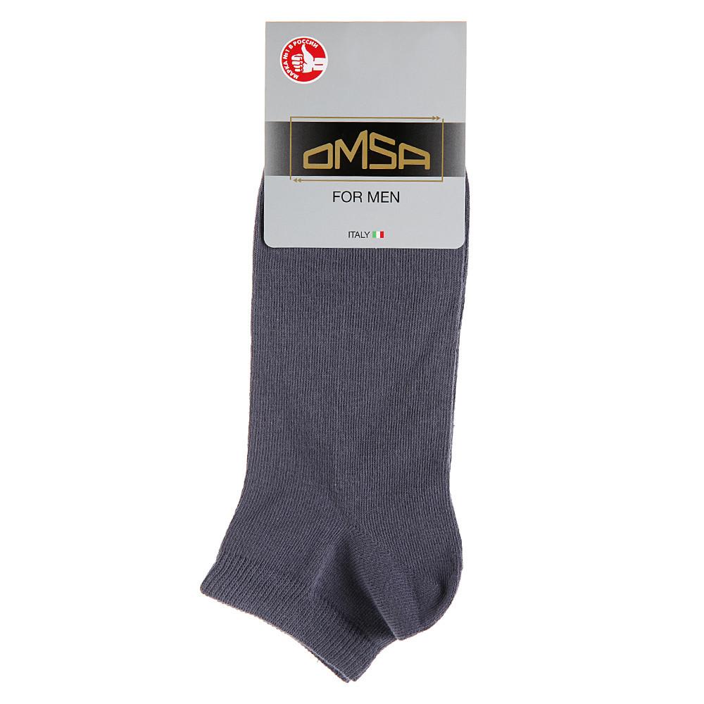 Носки мужские укор. OMSA ECO 402 Grigio Scuro 39-41