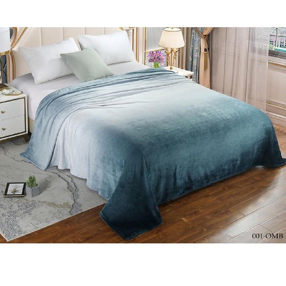 Плед Омбре: Аквамарин 180х200 001-omb ВелСофт