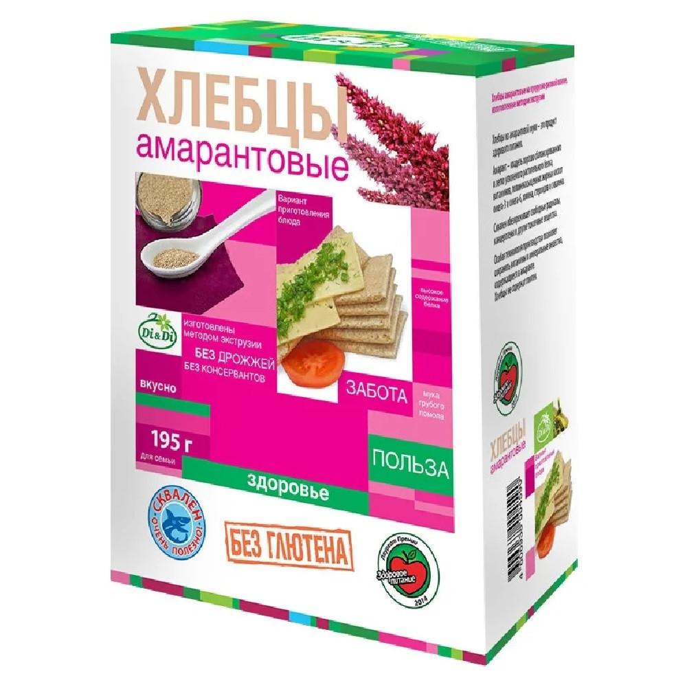 Хлебцы амарантовые DiD 195гр