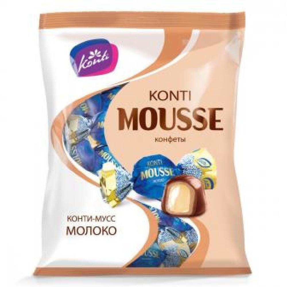 Конфеты Мусс-Молоко 240гр Конти