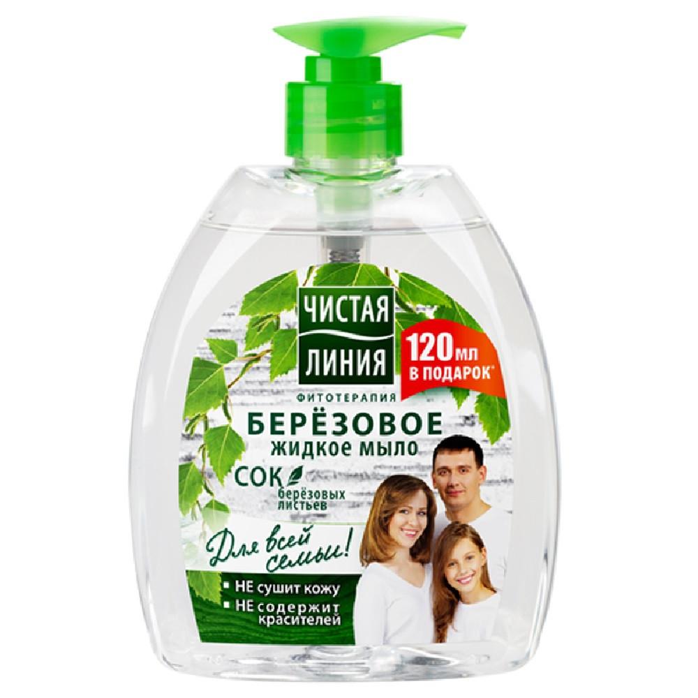 Мыло жидкое Чистая линия Для всей семьи 520мл